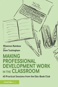 Making Professional Development Work in the Classroom_cover