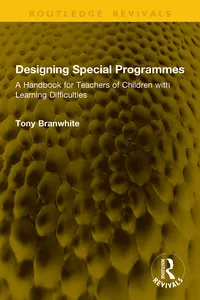 Designing Special Programmes