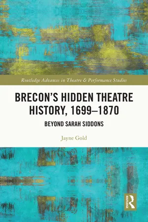 Brecon’s Hidden Theatre History, 1699–1870