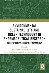Environmental Sustainability and Green Technology in Pharmaceutical Research_cover