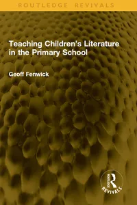 Teaching Children’s Literature in the Primary School_cover