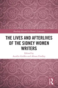 The Lives and Afterlives of the Sidney Women Writers_cover