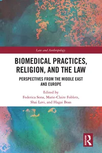 Biomedical Practices, Religion, and the Law_cover