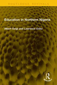 Education in Northern Nigeria_cover