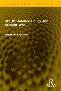 British Defence Policy and Nuclear War_cover