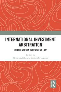International Investment Arbitration