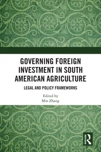 Governing Foreign Investment in South American Agriculture_cover