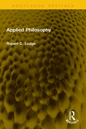 Applied Philosophy