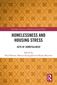 Homelessness and Housing Stress