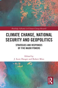 Climate Change, National Security and Geopolitics_cover