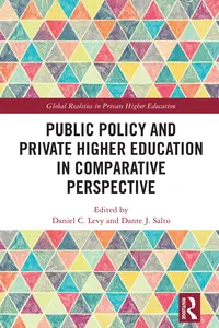Public Policy and Private Higher Education in Comparative Perspective_cover