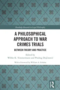 A Philosophical Approach to War Crimes Trials