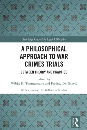 A Philosophical Approach to War Crimes Trials