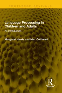Language Processing in Children and Adults_cover