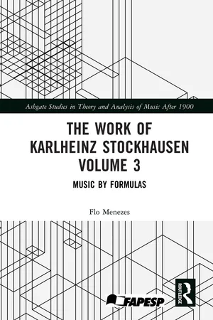 The Work of Karlheinz Stockhausen Volume 3