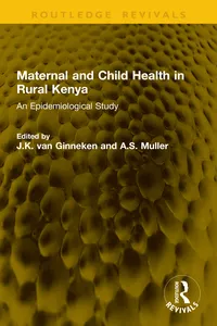 Maternal and Child Health in Rural Kenya_cover