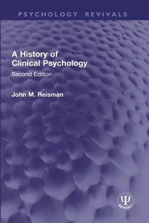 A History of Clinical Psychology