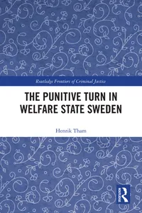 The Punitive Turn in Welfare State Sweden_cover