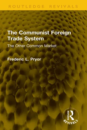 The Communist Foreign Trade System