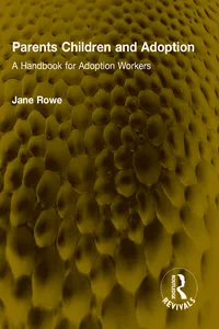 Parents Children and Adoption_cover