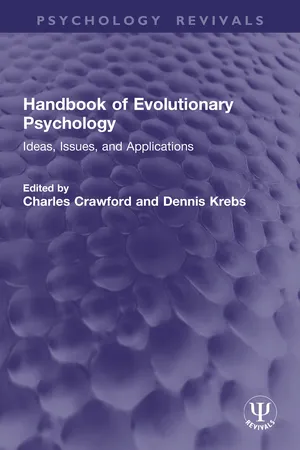 Handbook of Evolutionary Psychology