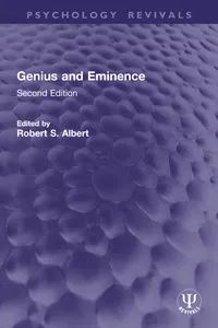 Genius and Eminence