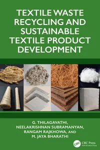 Textile Waste Recycling and Sustainable Textile Product Development_cover