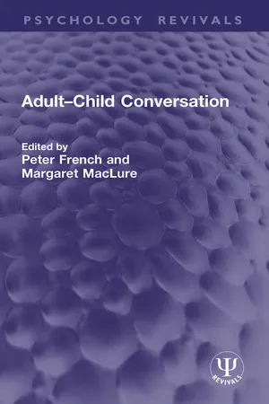 Adult–Child Conversation