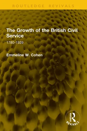 The Growth of the British Civil Service