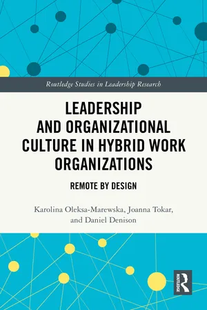 Leadership and Organizational Culture in Hybrid Work Organizations