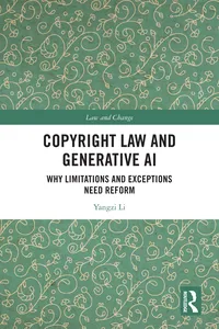 Copyright Law and Generative AI