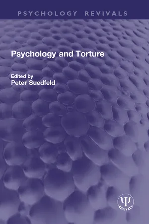 Psychology and Torture