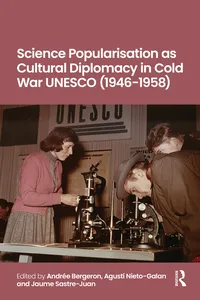 Science Popularisation as Cultural Diplomacy in Cold War UNESC_cover