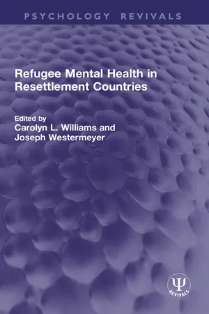 Refugee Mental Health in Resettlement Countries