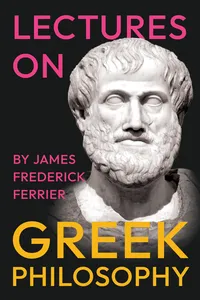 Lectures on Greek Philosophy_cover