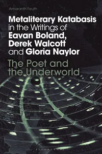 Metaliterary Katabasis in the Writings of Eavan Boland, Derek Walcott and Gloria Naylor_cover