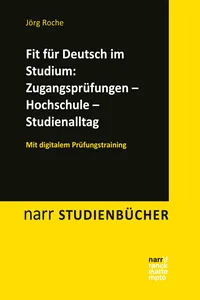 Fit für Deutsch im Studium: Zugangsprüfungen – Hochschule – Studienalltag_cover
