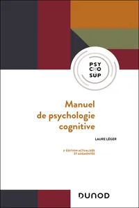 Manuel de psychologie cognitive - 2e éd_cover