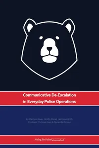 Communicative De-Escalation in Everyday Police Operations_cover