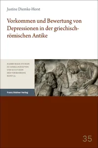 Vorkommen und Bewertung von Depressionen in der griechisch-römischen Antike_cover