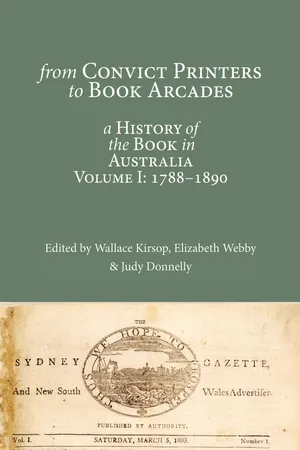 From Convict Printers to Book Arcades