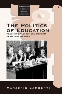 The Politics of Education_cover