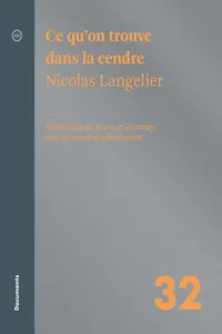 Ce qu'on trouve dans la cendre