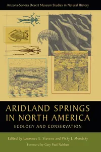 Aridland Springs in North America_cover