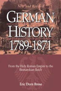 German History 1789-1871_cover