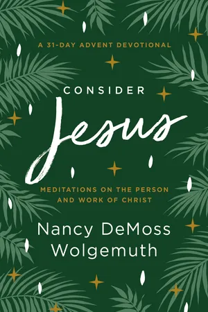 Consider Jesus