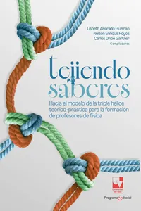 Tejiendo saberes. Hacia el modelo de la triple hélice teórico-práctica para la formación de profesores de física_cover