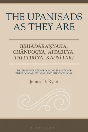 The Upanisads as They Are