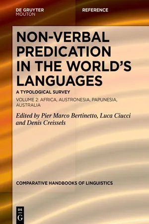 Non-verbal Predication in the World’s Languages