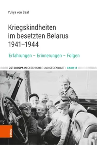 Kriegskindheiten im besetzten Belarus 1941–1944_cover